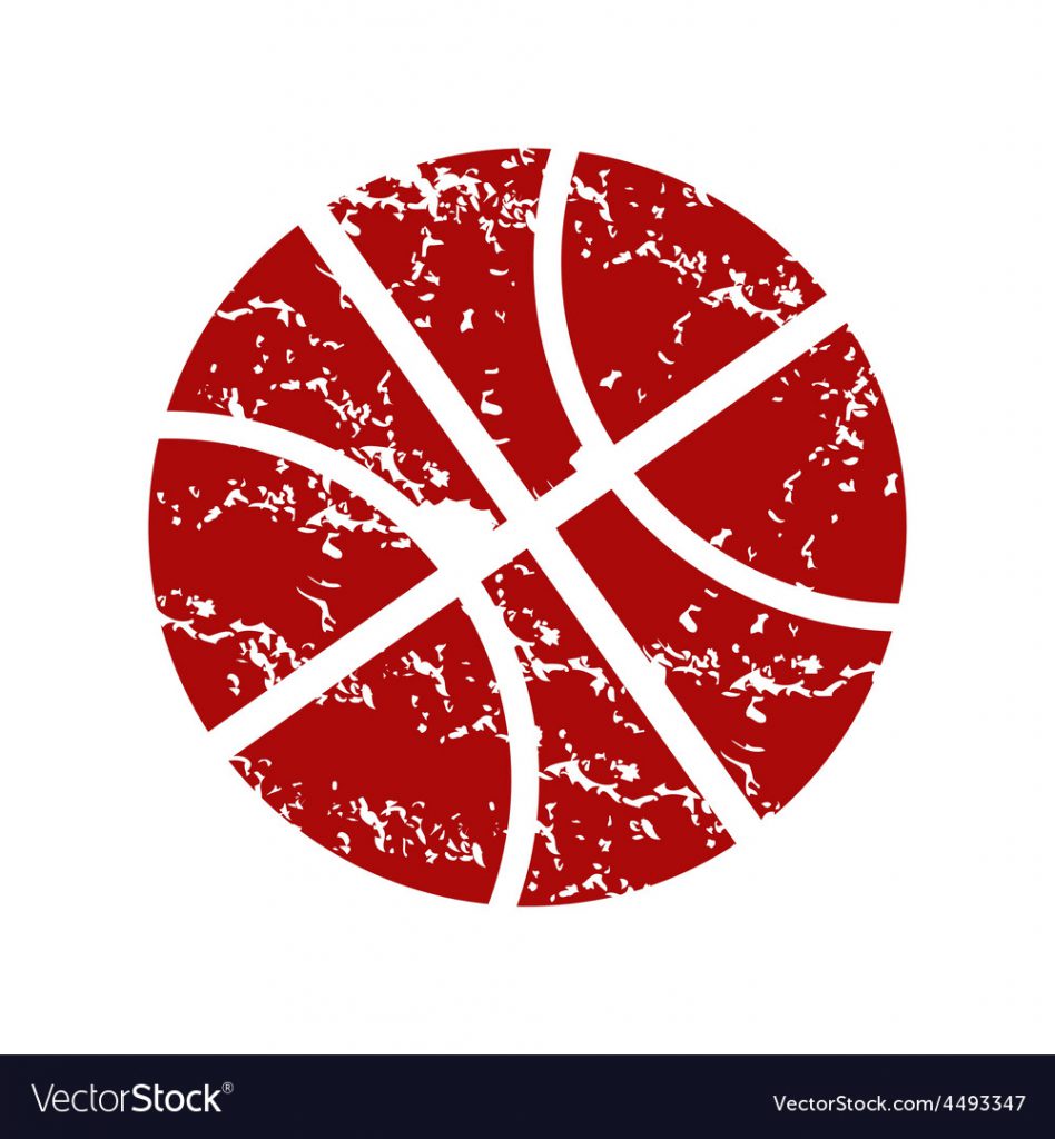 red basketball logo