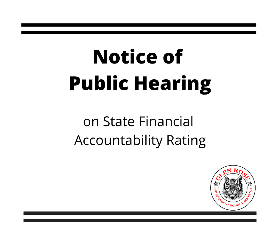 Notice of Public Hearing graphic